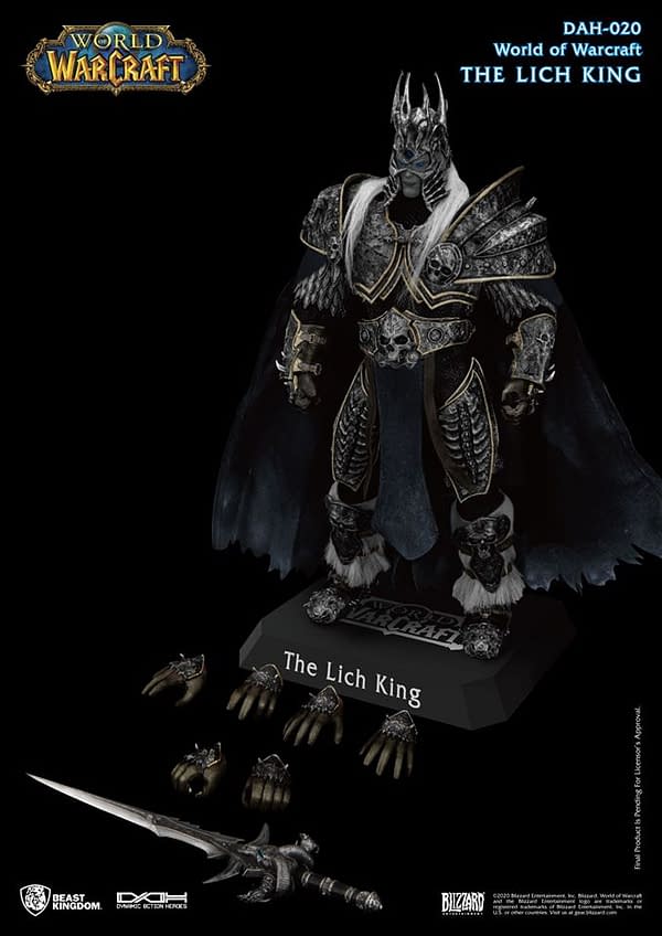 World of Warcraft Lich King Dynamic 8ction Heroes Figures from Beast Kingdom