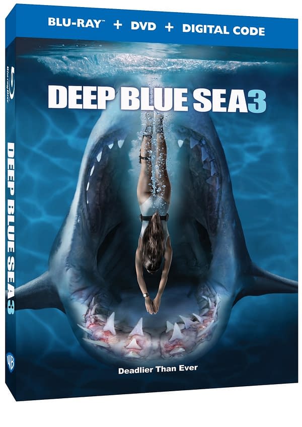 Deep Blue Sea 3 Blu-ray Swims Home On August 25th