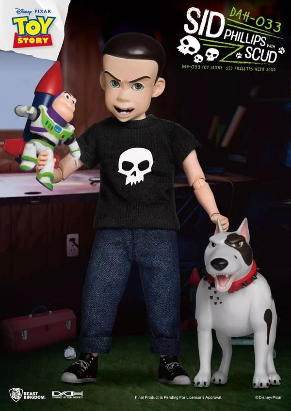 Toy Story's Sid Become a Toy With Beast Kingdoms Dynamic 8ction Heroes