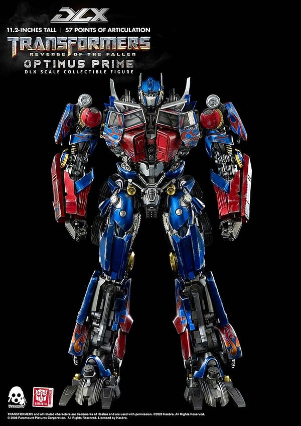 New Transformers: Revenge of the Fallen Optimus Prime From Threezero