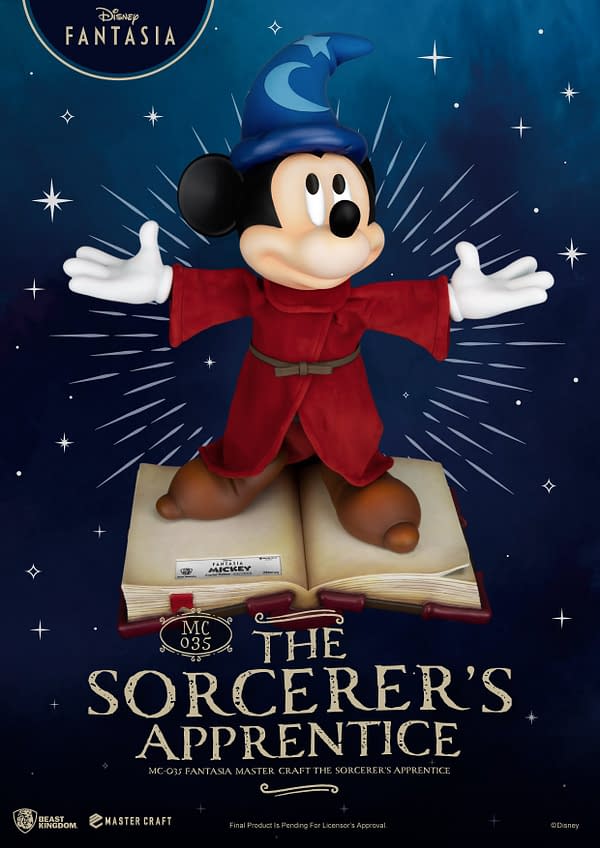 Mickey Mouse Is the Sorcerers Apprentice With Beast Kingdom