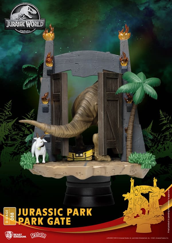 Jurassic Park Gets a New Prehistoric Statue From Beast Kingdom