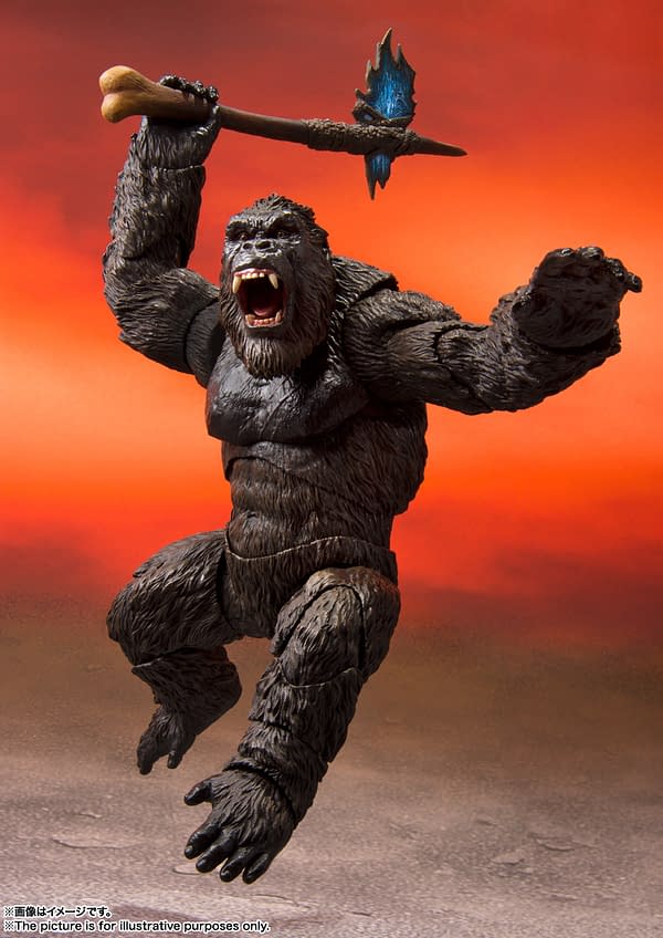 Godzilla vs. Kong Prepare for War With New S.H. MonsterArts Figures