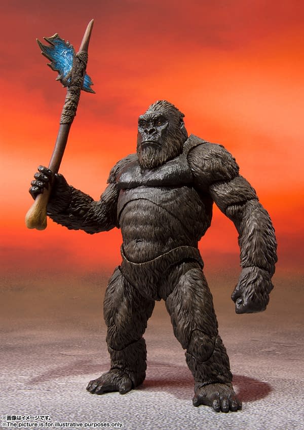 Godzilla vs. Kong Prepare for War With New S.H. MonsterArts Figures