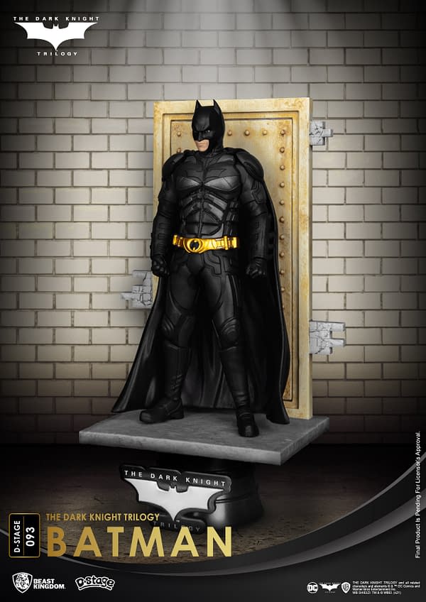 Beast Kingdom Unveiled New D-Stage The Dark Knight Statues