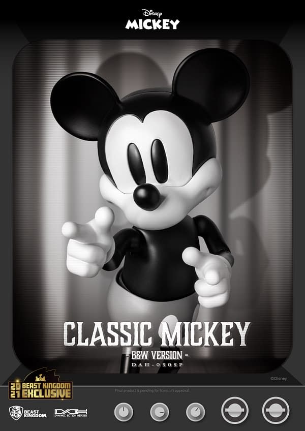 Mickey Mouse Travels Back to 1928 With Beast Kingdom