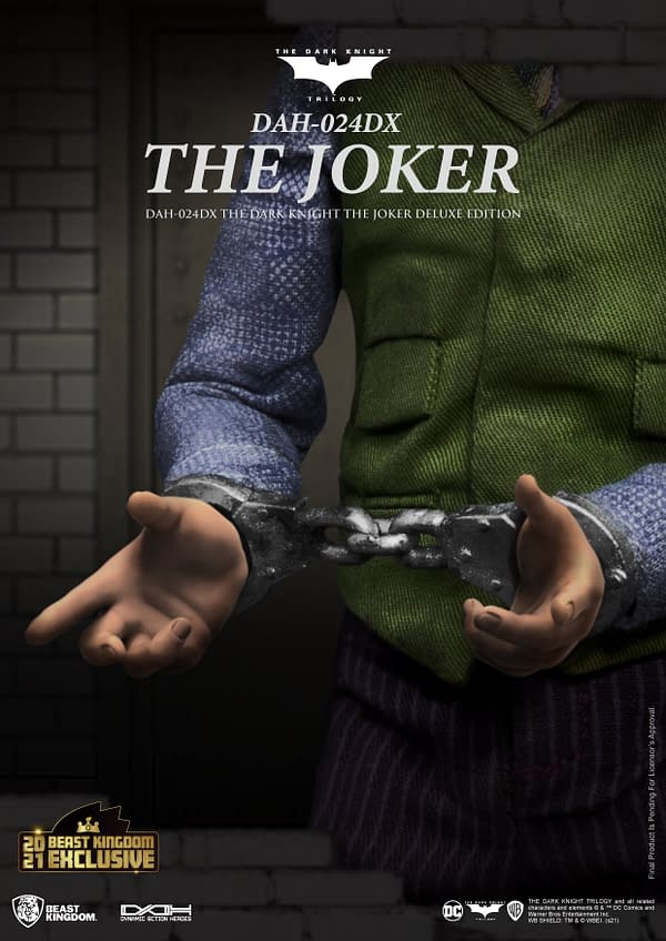 The Dark Knight Joker Gets Exclusive SDCC Figure From Beast Kingdom