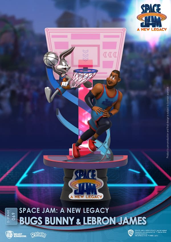 Beast Kingdom Hits the Court With Space Jam: A New Legacy Statues