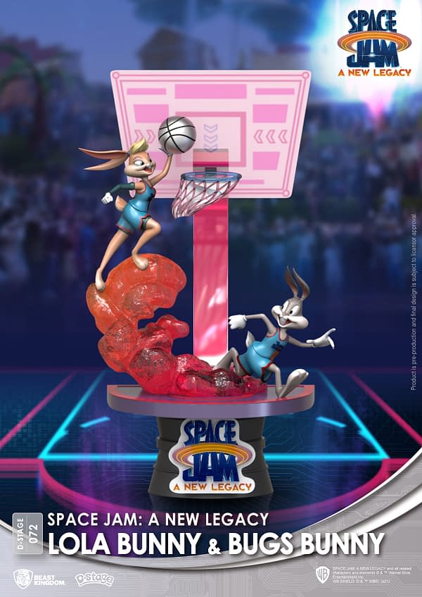 Beast Kingdom Hits the Court With Space Jam: A New Legacy Statues