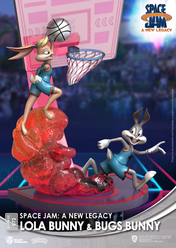 Beast Kingdom Hits the Court With Space Jam: A New Legacy Statues