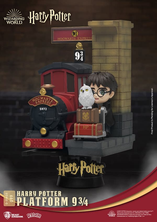 Harry Potter Gets New D-Stage Statues From Beast Kingdom