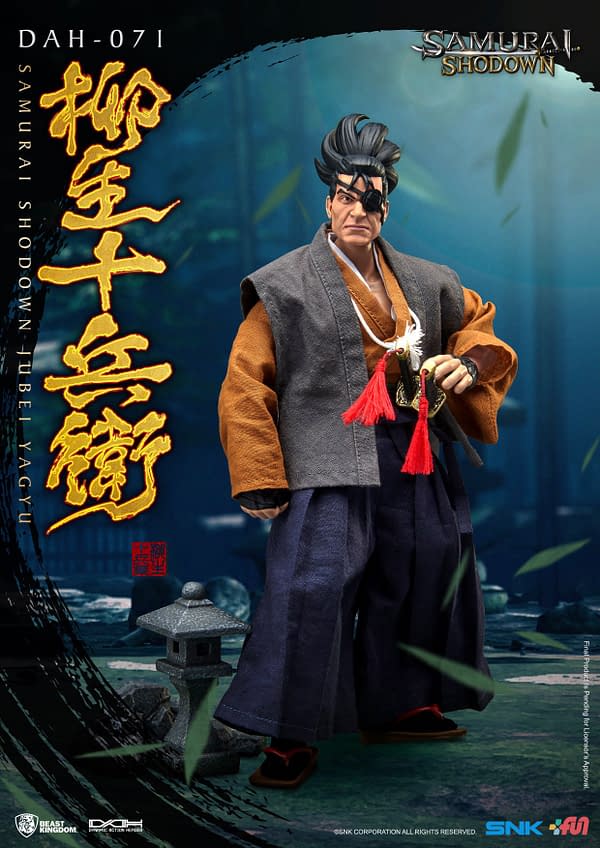 Beast Kingdom Reveals Samurai Showdown Jubei Yagyu Figure