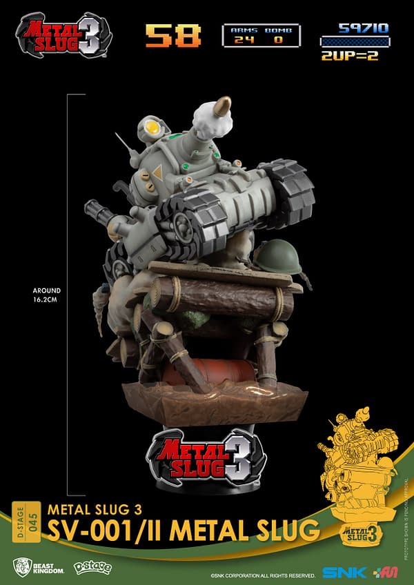 Beast Kingdom Reveals Metal Slug 3 D-Stage Diorama Statue