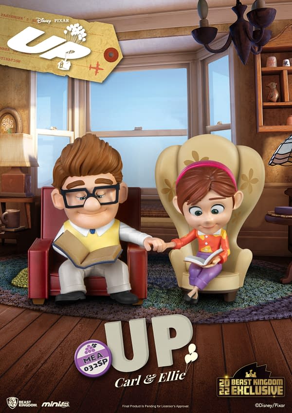 Carl and Ellie from Pixar's Up Receive Beast Kingdom Exclusive Statue