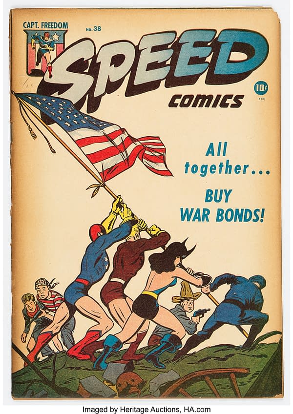 Speed Comics #38 (Harvey, 1945)