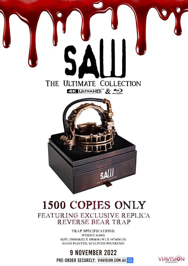 SAW Collectors: A Pretty Cool Blu-ray Set Is Coming To Australia