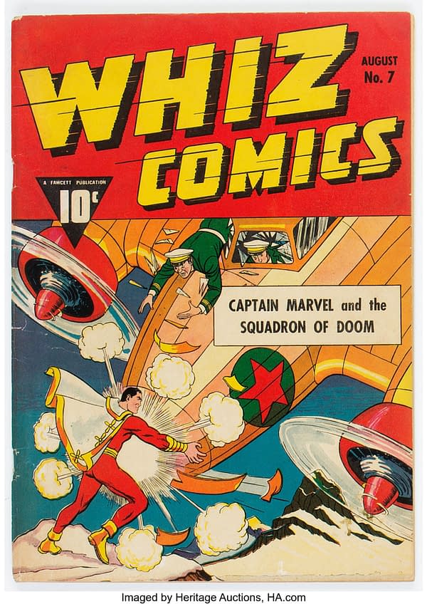 Captain Marvel Catches A Flight At Heritage Auctions Today