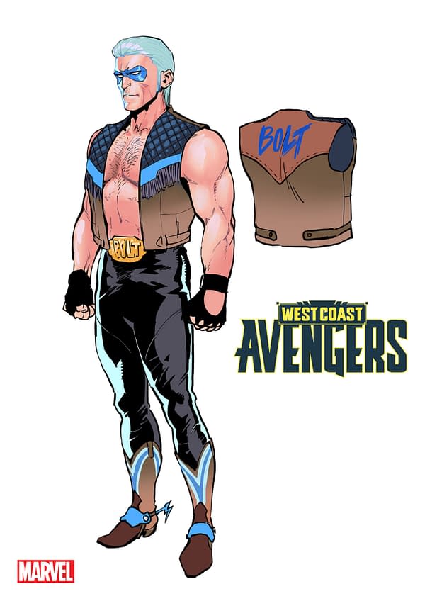 Cover image for WEST COAST AVENGERS #1 DANNY KIM DESIGN VARIANT