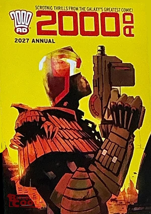 Garth Ennis on Robo-Hunter For The 2000 AD 2027 Annual