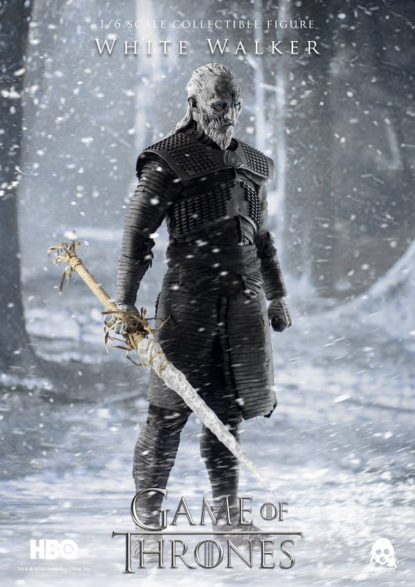 Game of Thrones White Walker Brings Winter to Toy Collections, Thanks to ThreeZero