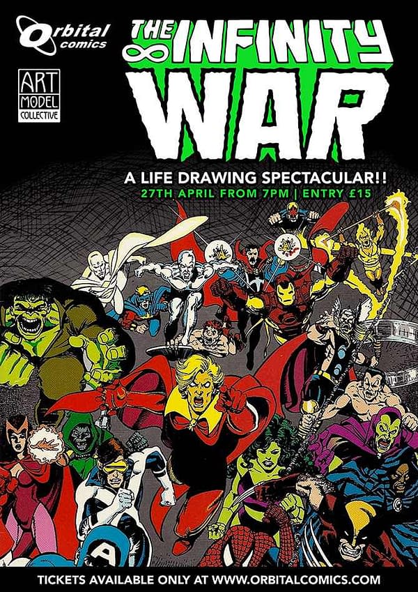 Drawing the Infinity War from Life in London
