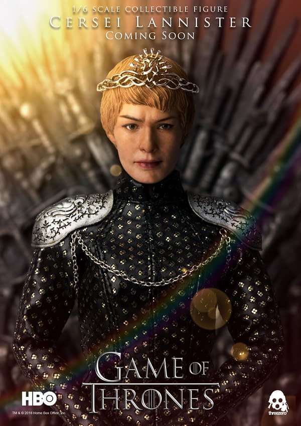 ThreeZero's Cersei Lannister 1/6th Scale Figure from HBO's Game of Thrones