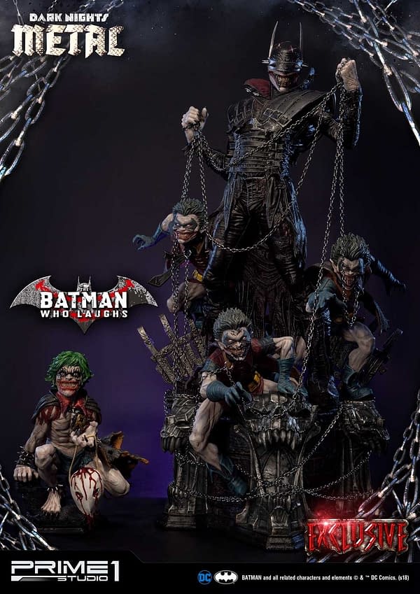 Dark Knights Metal Batman Who Laughs Prime 1 Studio Statue Exclusive 1