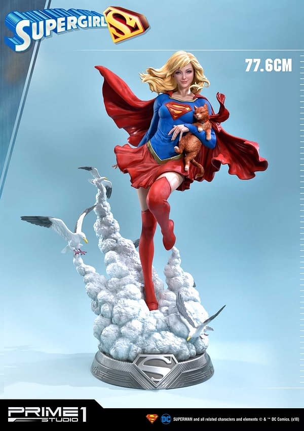 DC Comics Prime 1 Studio Supergirl Statue 3