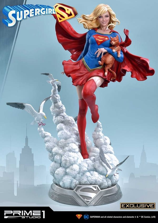 DC Comics Prime 1 Studio Supergirl Statue 4