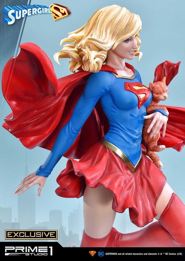 DC Comics Prime 1 Studio Supergirl Statue Exclusive 2