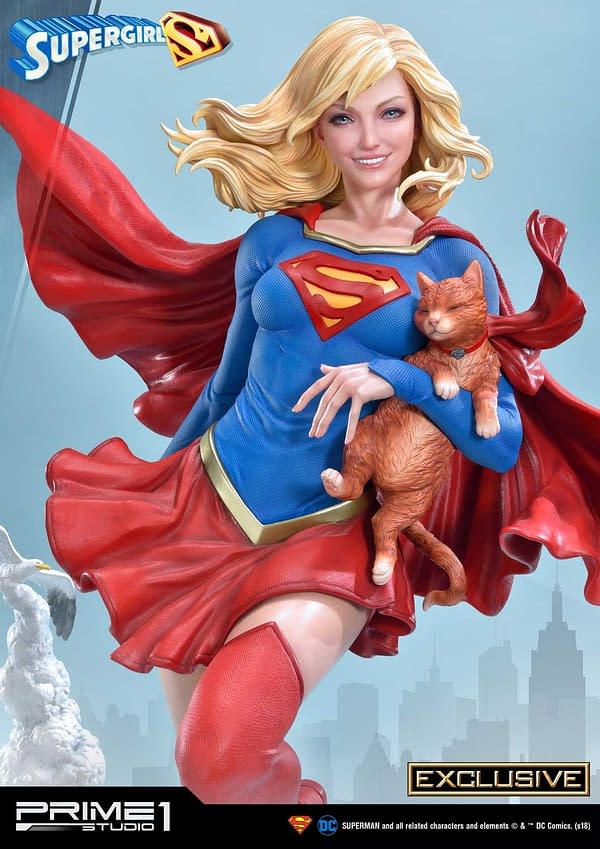 DC Comics Prime 1 Studio Supergirl Statue Exclusive 3