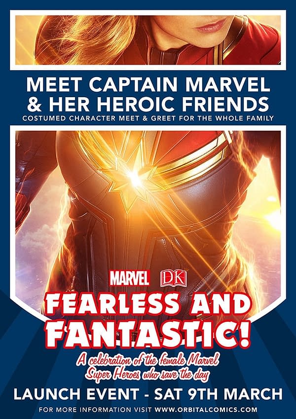 Orbital Comics Launch Fearless And Fantastic Celebration of Marvels Female Super Heroes