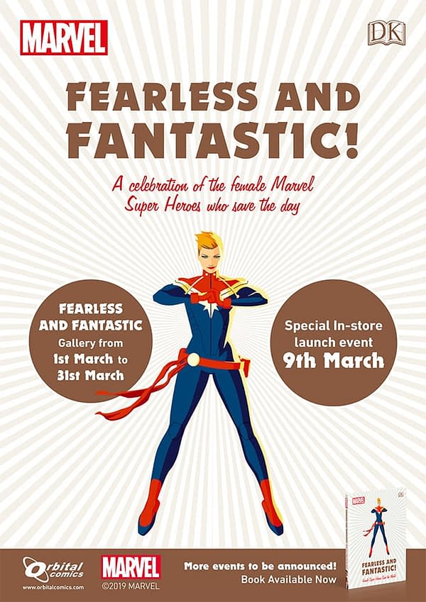 Orbital Comics Launch Fearless And Fantastic Celebration of Marvels Female Super Heroes
