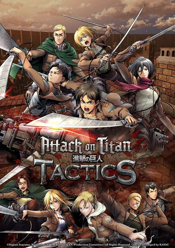 DeNA Games Announces a Western Release for Attack on Titan Tactics