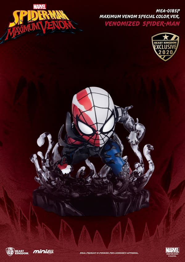 Beast Kingdom Venomized SDCC 2020 2-PAck Spider-Man and Iron Man