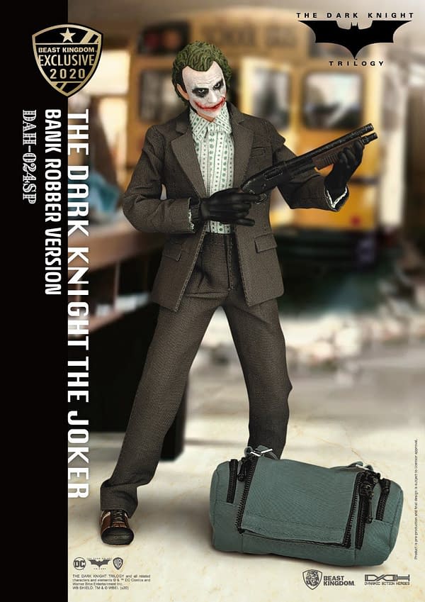 Dark Knight Bank Robber Joker Beast Kingdom exclusive