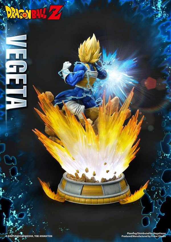 Vegeta Goes Super Sayian with Prime 1 Studios Dragon Ball Z Statue