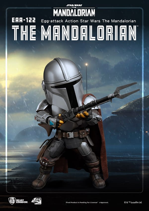 The Mandalorian Joins Beast Kingdom with New Egg Attack Action Figure