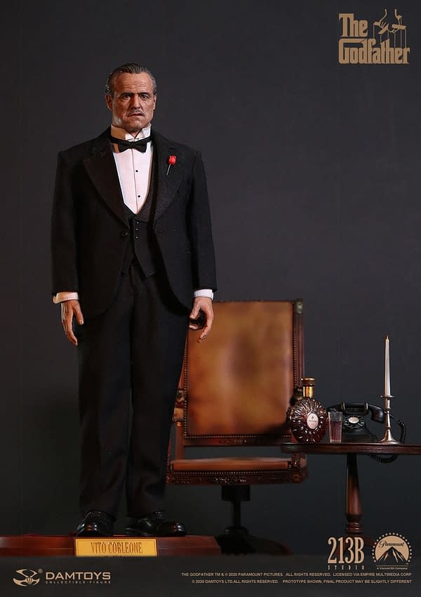 Bring The Godfather Home with New 1/6 Vito Corleone from DAMTOYS