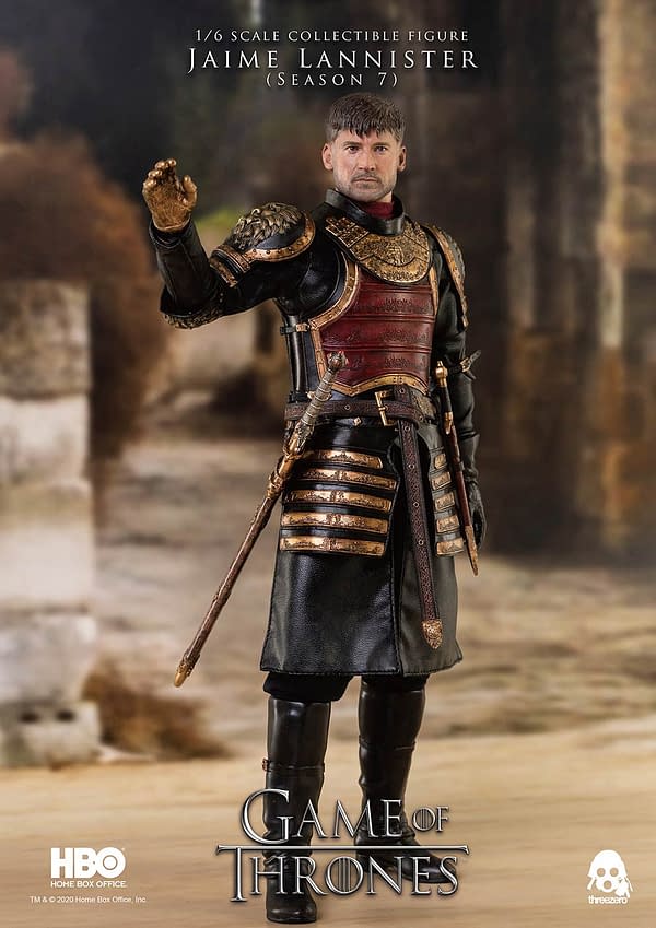 Game of Thrones Jamie Lannister Joins threezero with New Figure