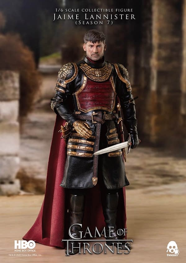 Game of Thrones Jamie Lannister Joins threezero with New Figure