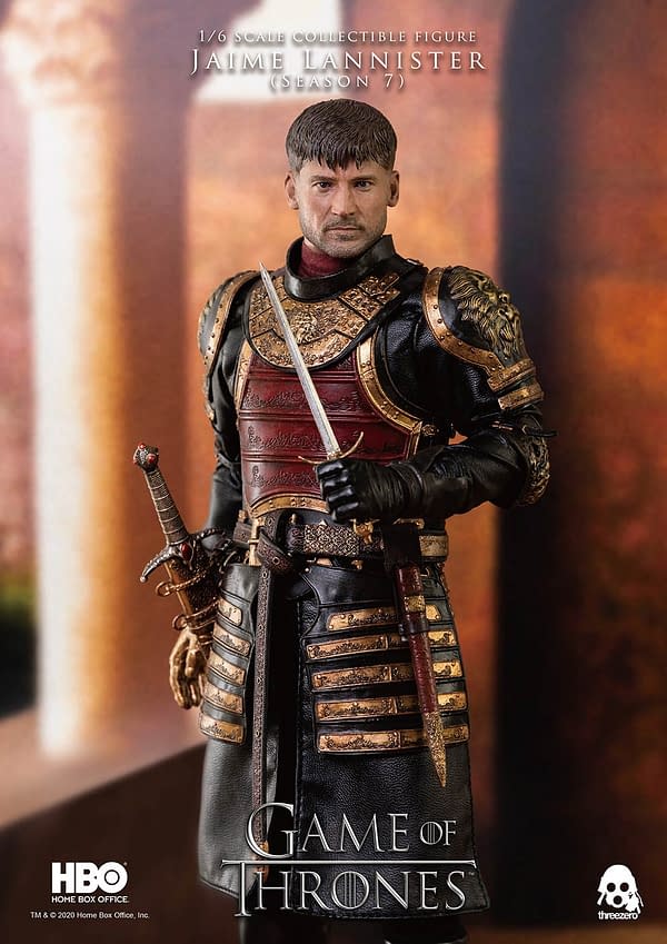 Game of Thrones Jamie Lannister Joins threezero with New Figure