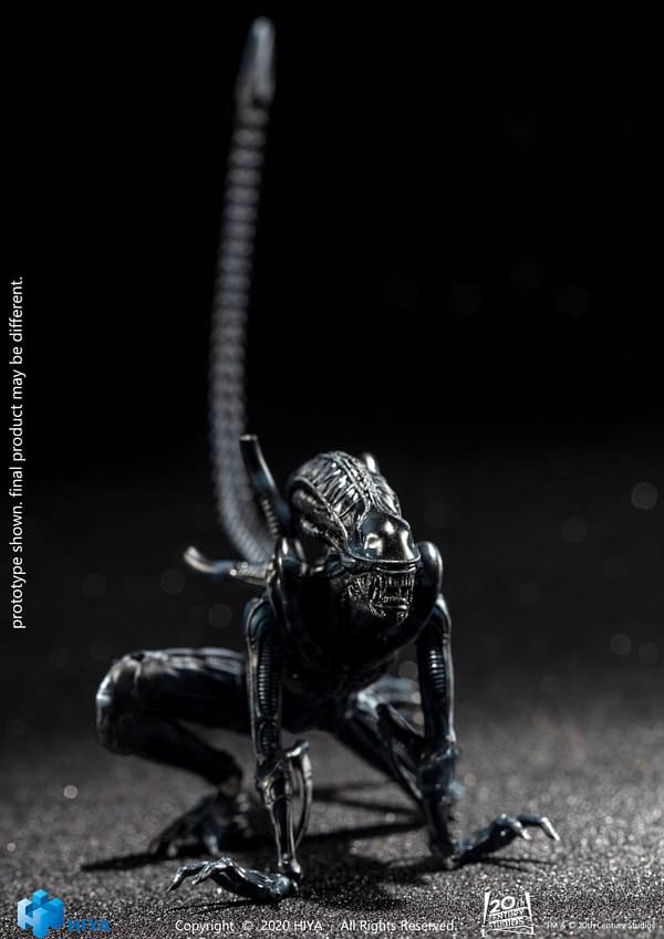 New Crouching Alien Xenomorph Arrives at Hiya Toy