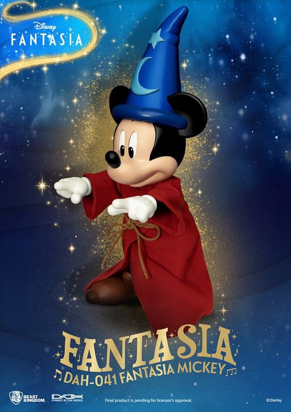 Disney Fantasia Mickey Mouse Casts a Spell With Beast Kingdom