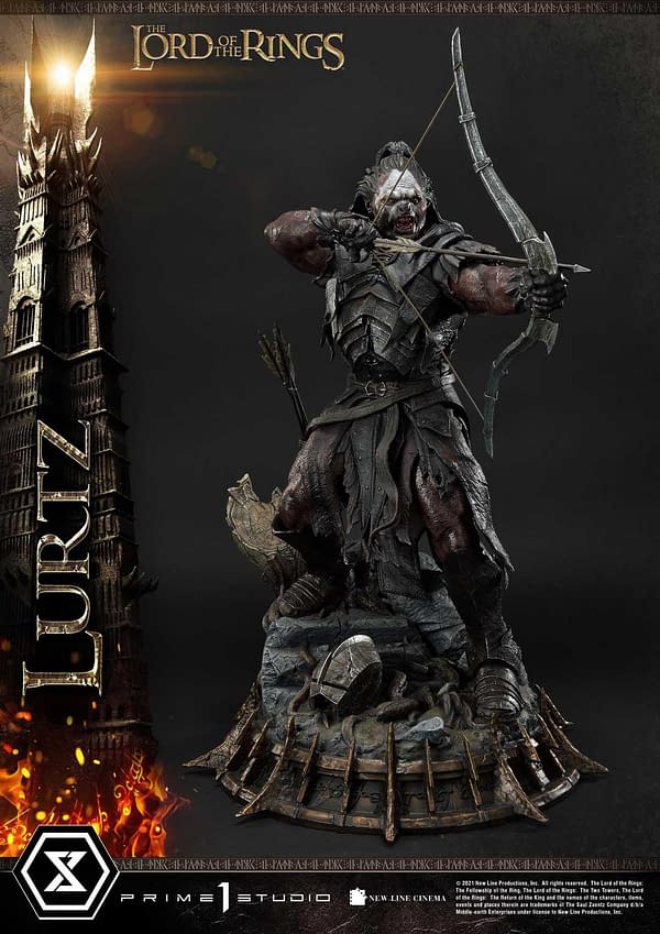 Lord of the Rings Uruk-hai Lurtz Wants Blood with Prime 1 Studio