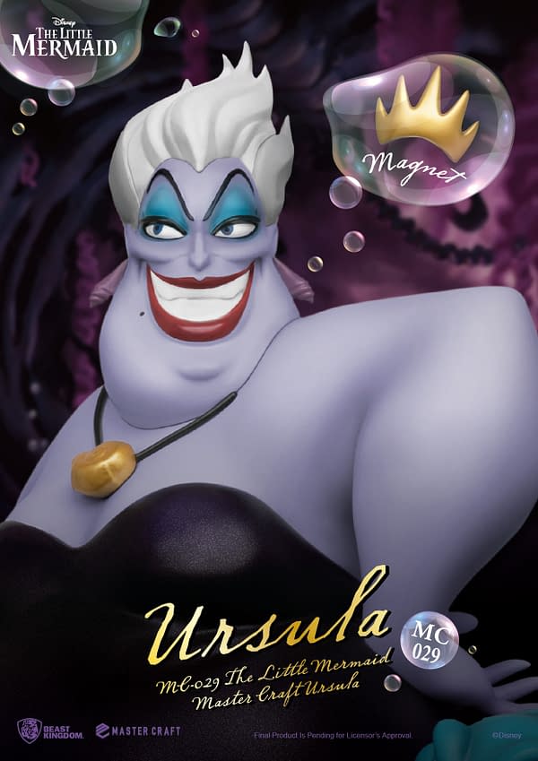 The Little Mermaid Ursula Rises From the Deep with Beast Kingdom