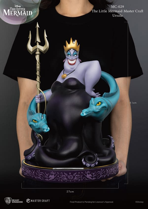 The Little Mermaid Ursula Rises From the Deep with Beast Kingdom