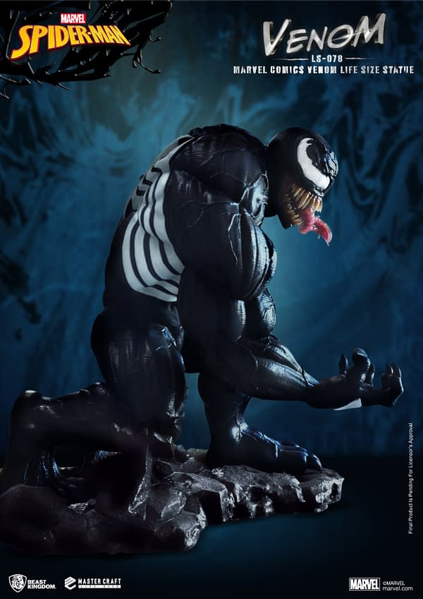 Venom Gets Monstrous Life-Size Statue From Beast Kingdom