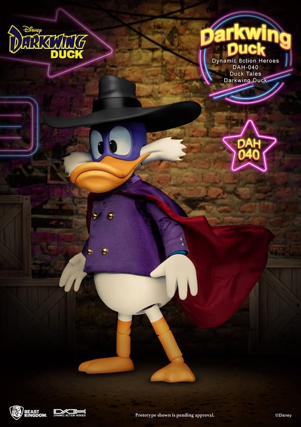 Darkwing Duck Gets Dangerous With Beast Kingdom's Newest Release