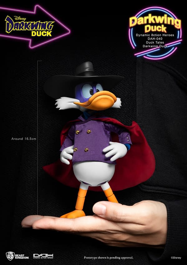 Darkwing Duck Gets Dangerous With Beast Kingdom's Newest Release